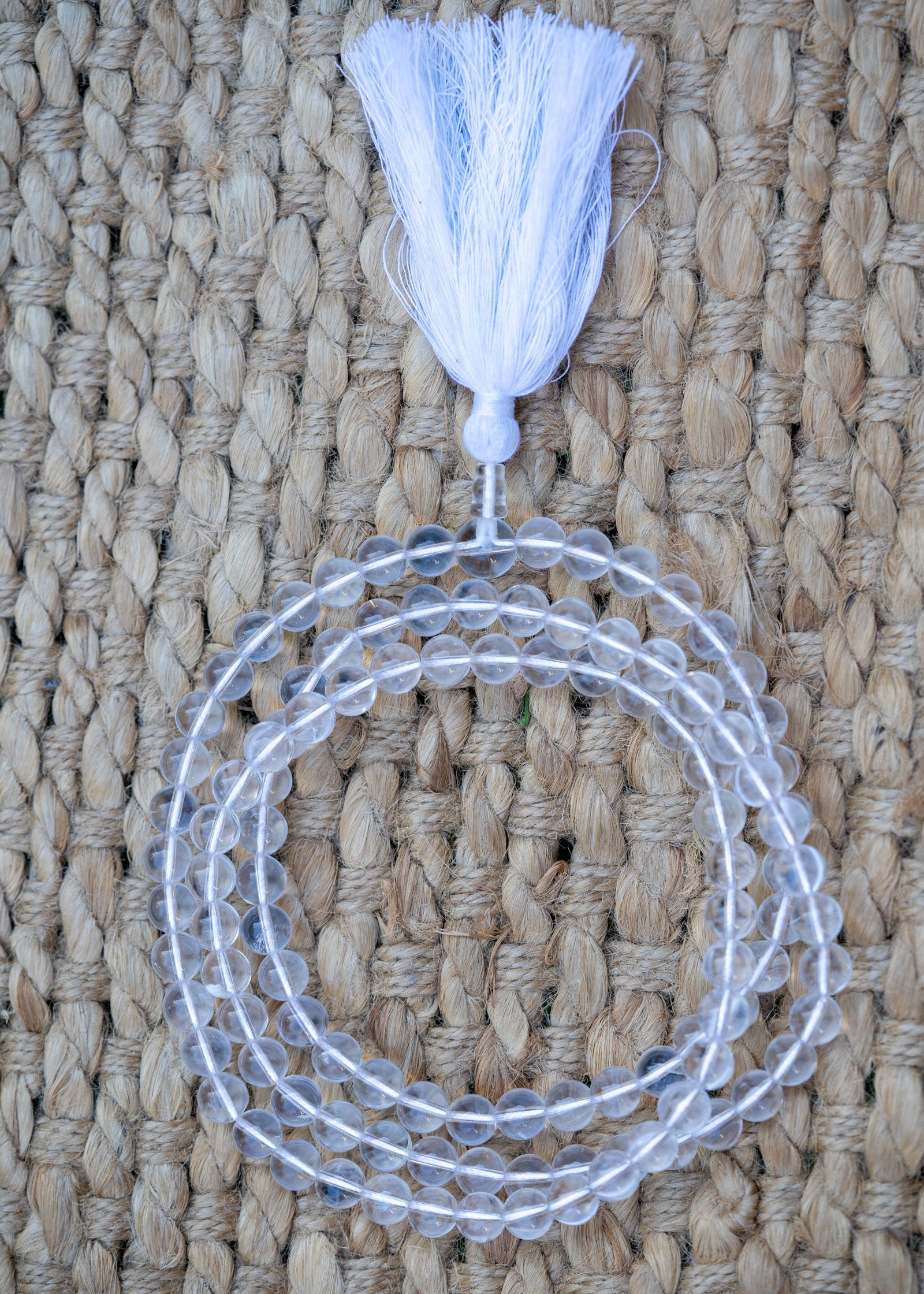 Clear Quartz Mala