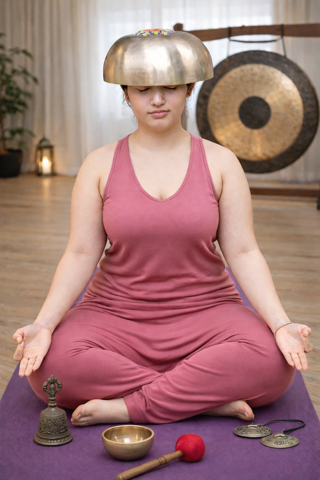 Crown Bowl for the crown chakra special handmade bowl