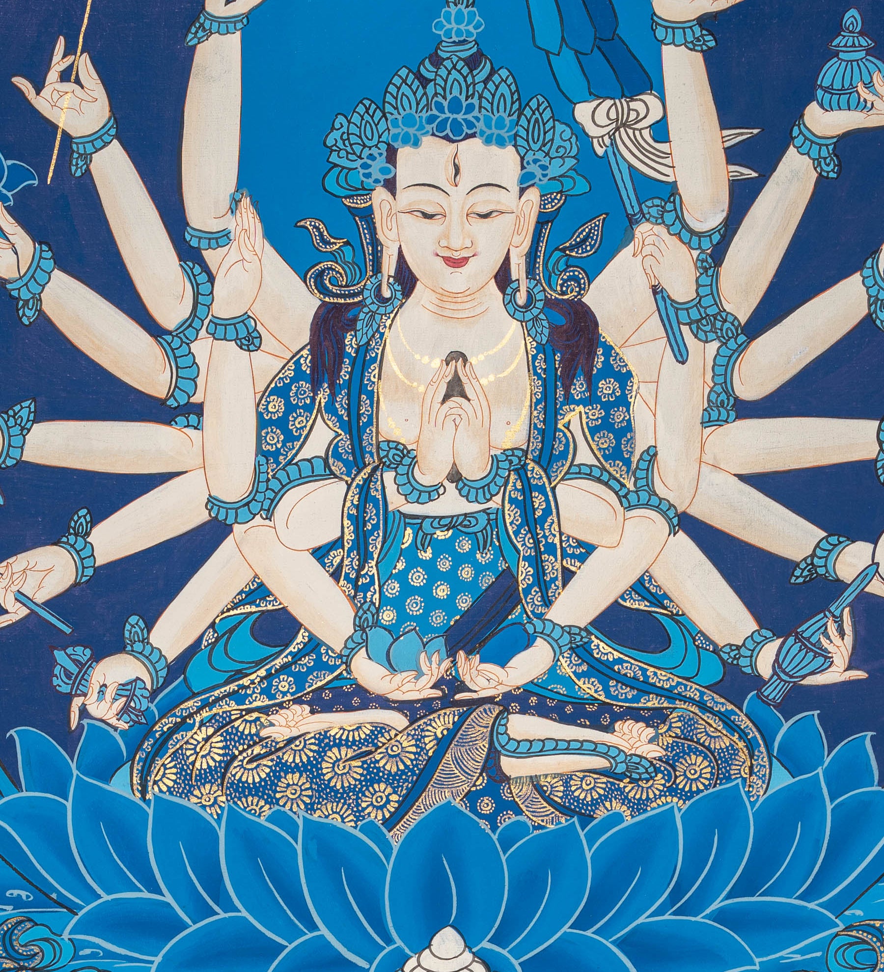 Cundi Thangka - Sacred Painting