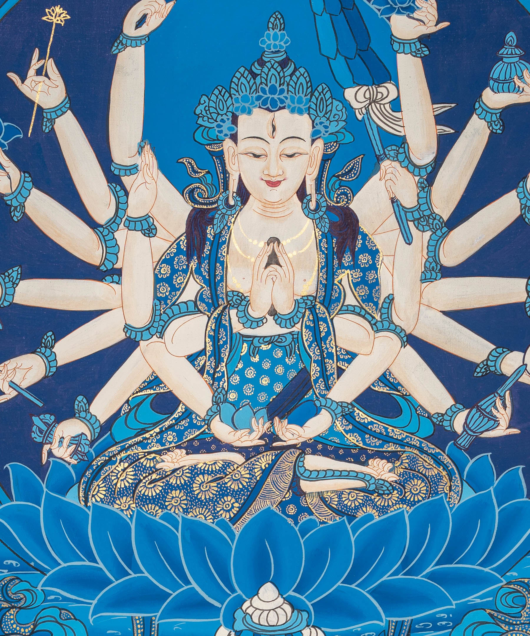 Cundi Thangka - Sacred Painting