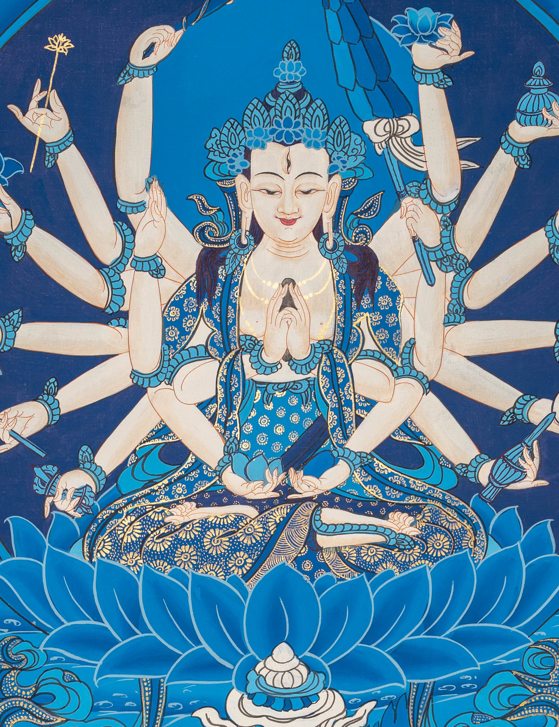 Cundi Thangka - Sacred Painting