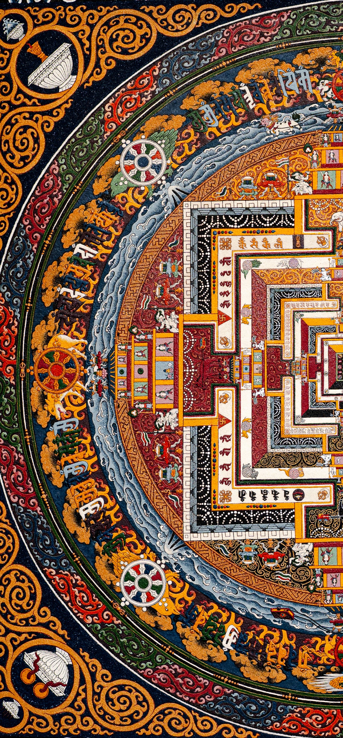 Kalachakra sand mandala