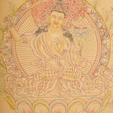 Handpainted Manjushree Thangka Painting