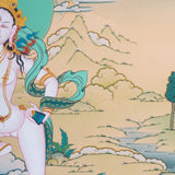  Machig Labdron Thangka Painting - Tibetan Art