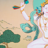  Machig Labdron Thangka Painting - Tibetan Art