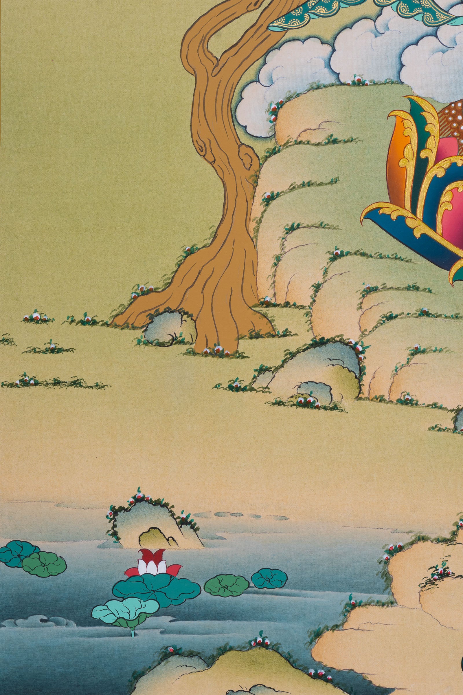  Machig Labdron Thangka Painting - Tibetan Art