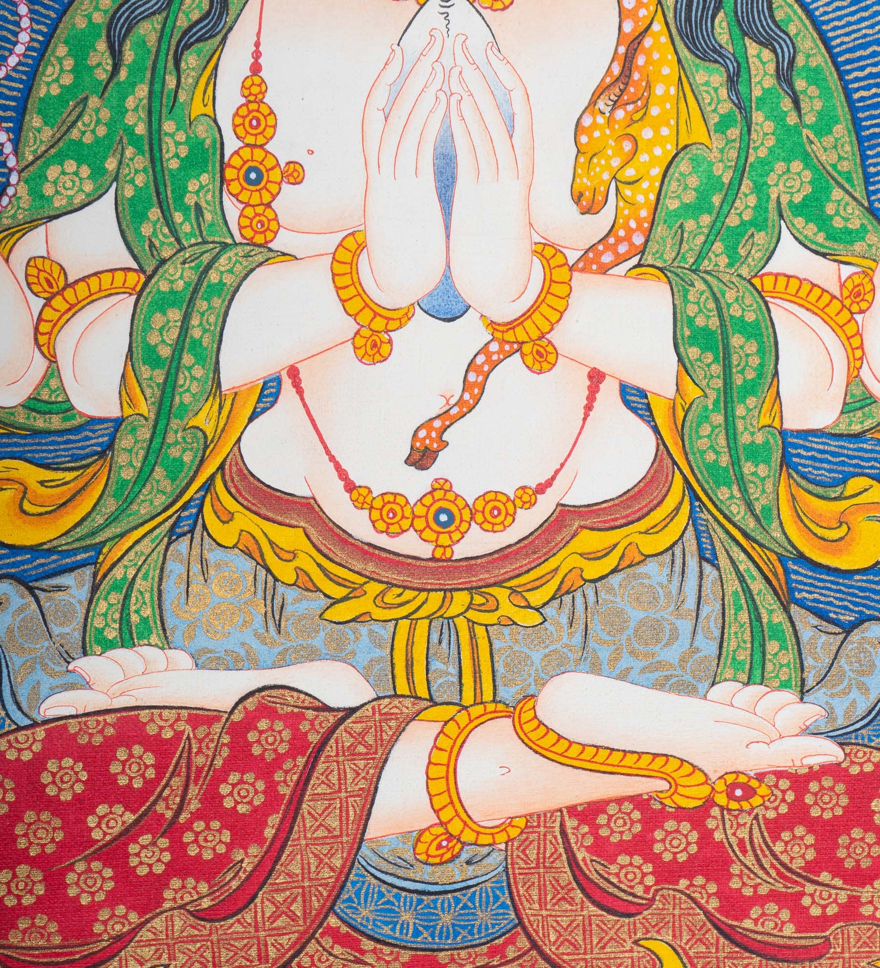 Chengresi Thangka Painting
