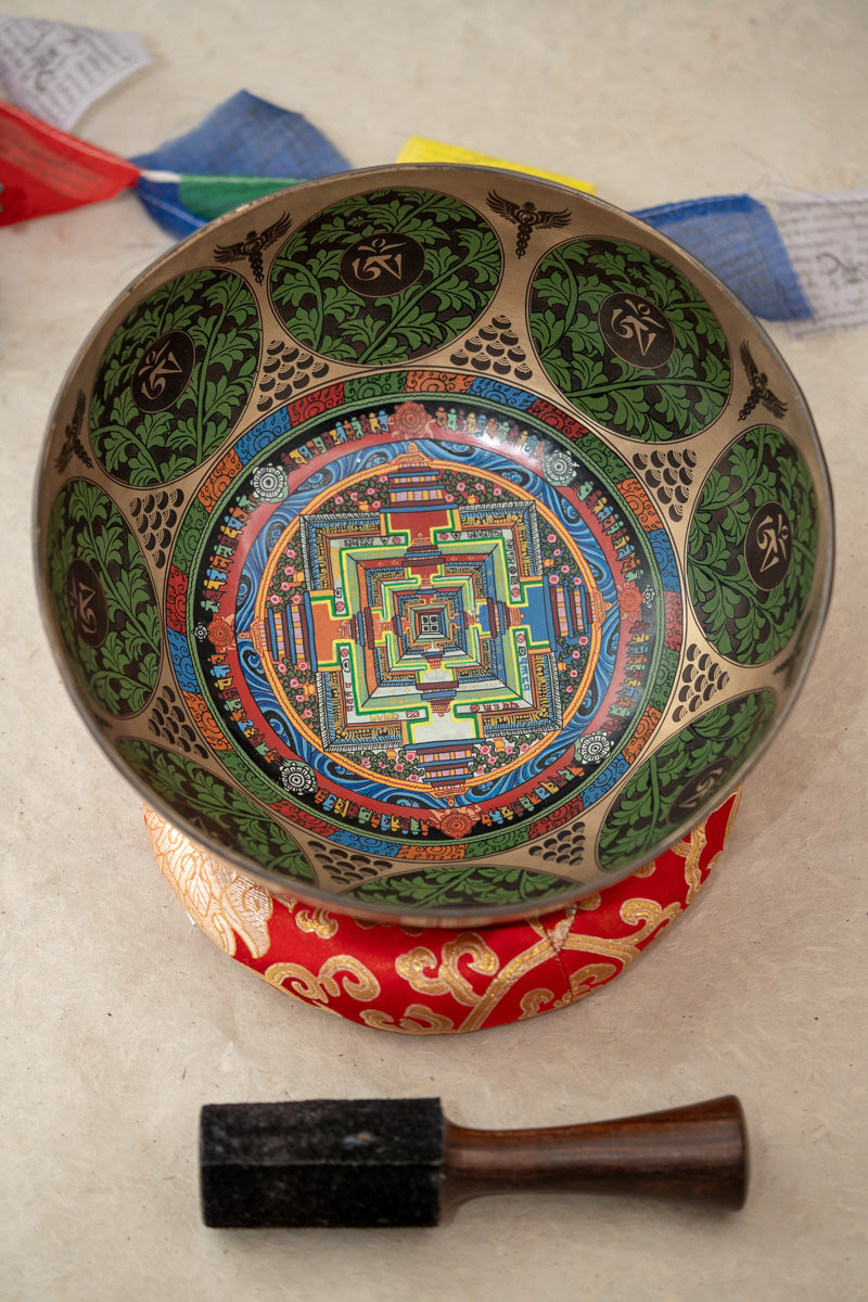 Kalachakra Mandala Singing Bowl - Sound Healing Bowl
