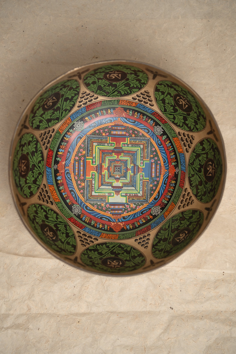 Kalachakra Mandala Singing Bowl - Sound Healing Bowl