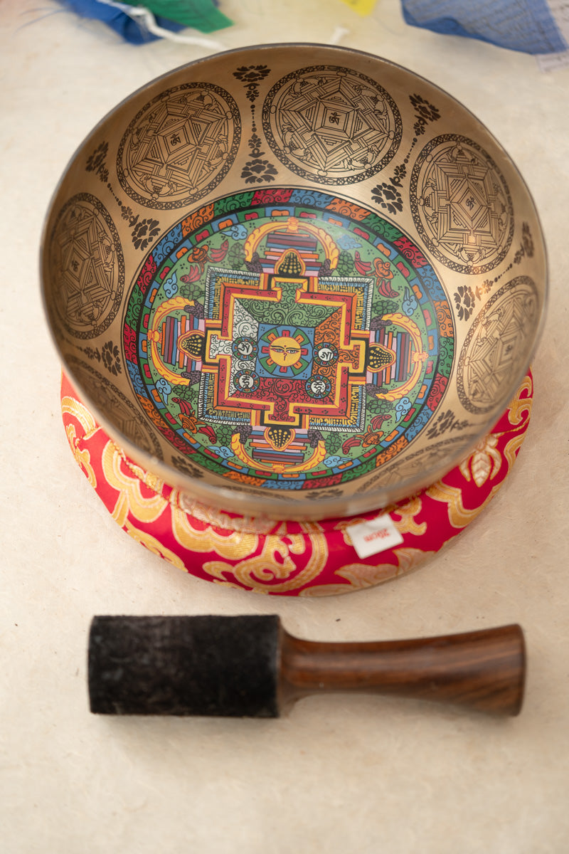 singing bowl for wisdom and compassion