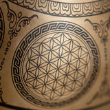 Buddha Eye Mandala Singing Bowl for Sound Healing.