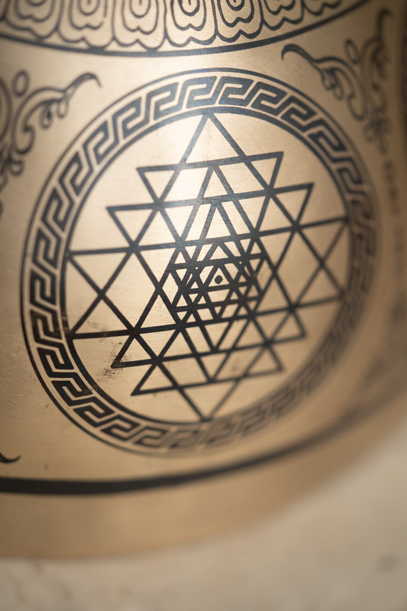 Shri yantra pattern