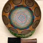 Sacred Kalachakra Singing Bowl for  meditation.