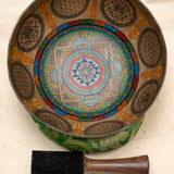 Sacred Kalachakra Singing Bowl for  meditation.