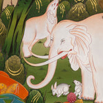 Four Harmonious Friends Thangka