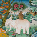 Four Friends Thangka - Tibetan Painting
