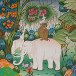 Four Harmonious Friends - Tibetan Thangka