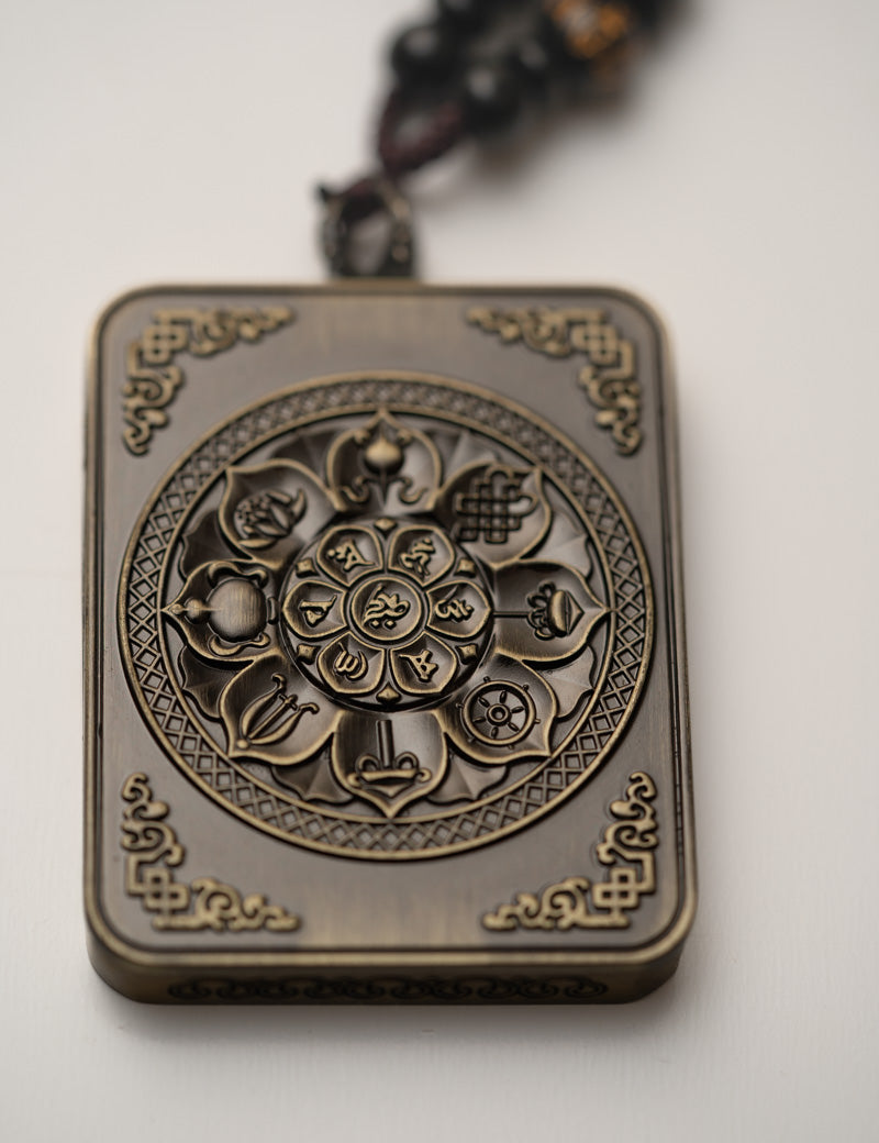 Mahakala Ghau Thangka Locket