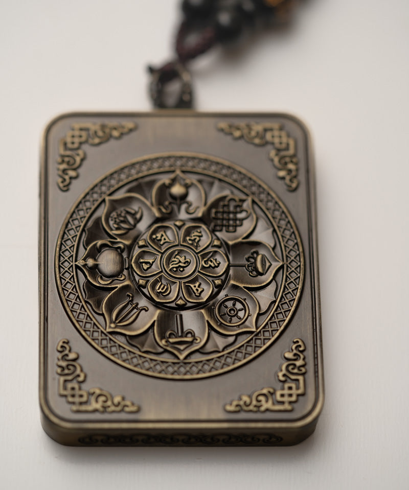 Mahakala Ghau Thangka Locket