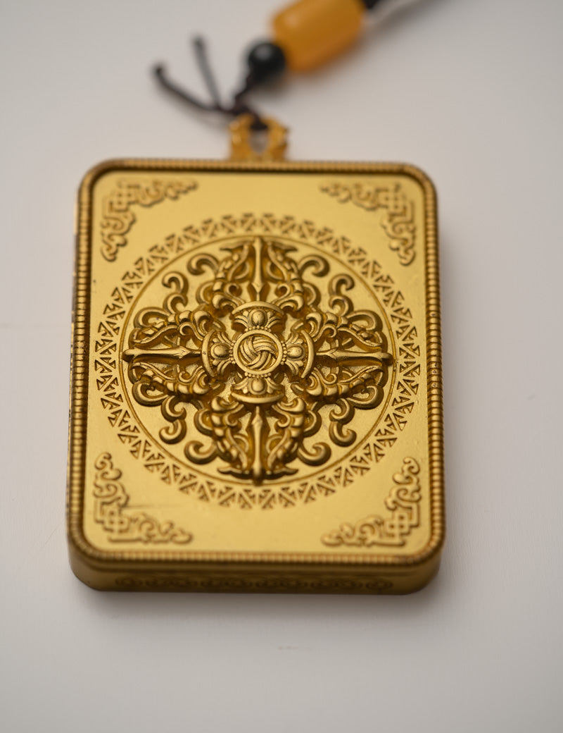 White Tara Ghau Thangka adroned Locket