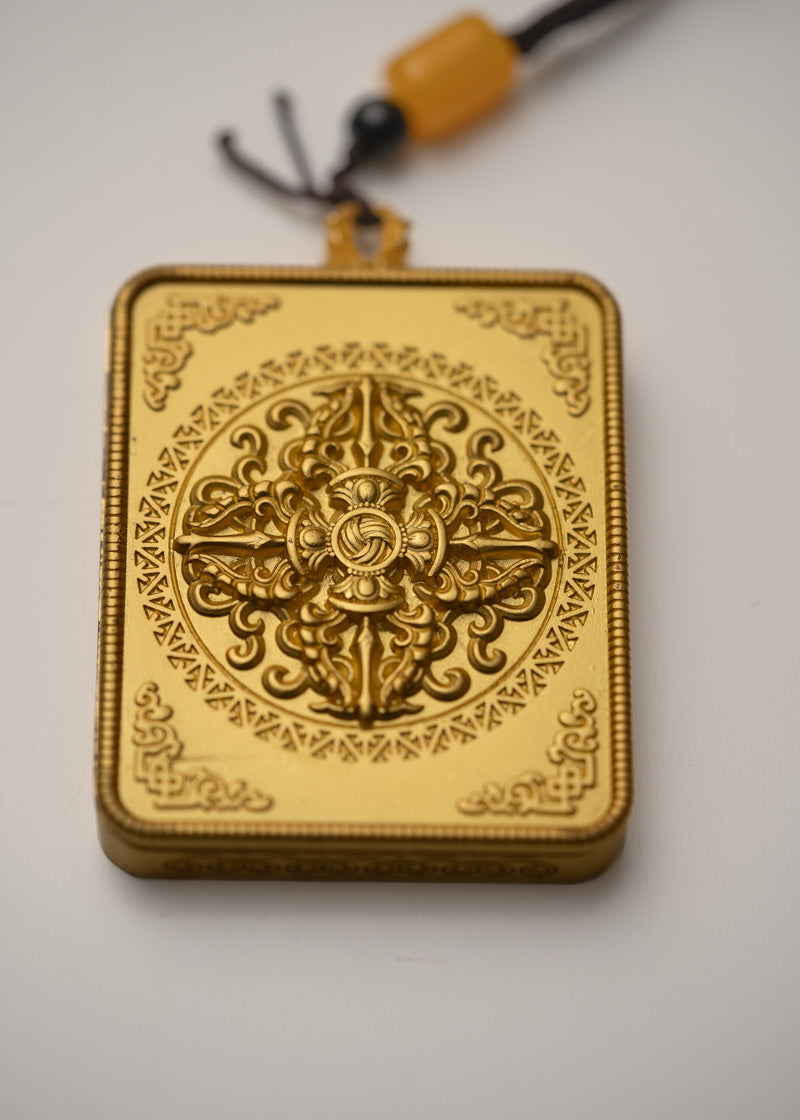 White Tara Ghau Thangka adroned Locket