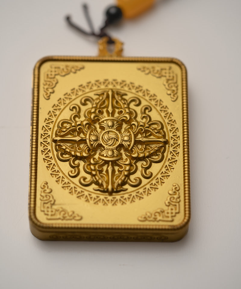 White Tara Ghau Thangka adroned Locket