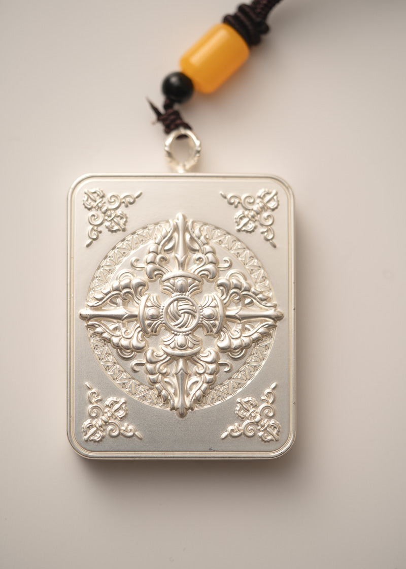 Zambala Ghau Thangka with Locket