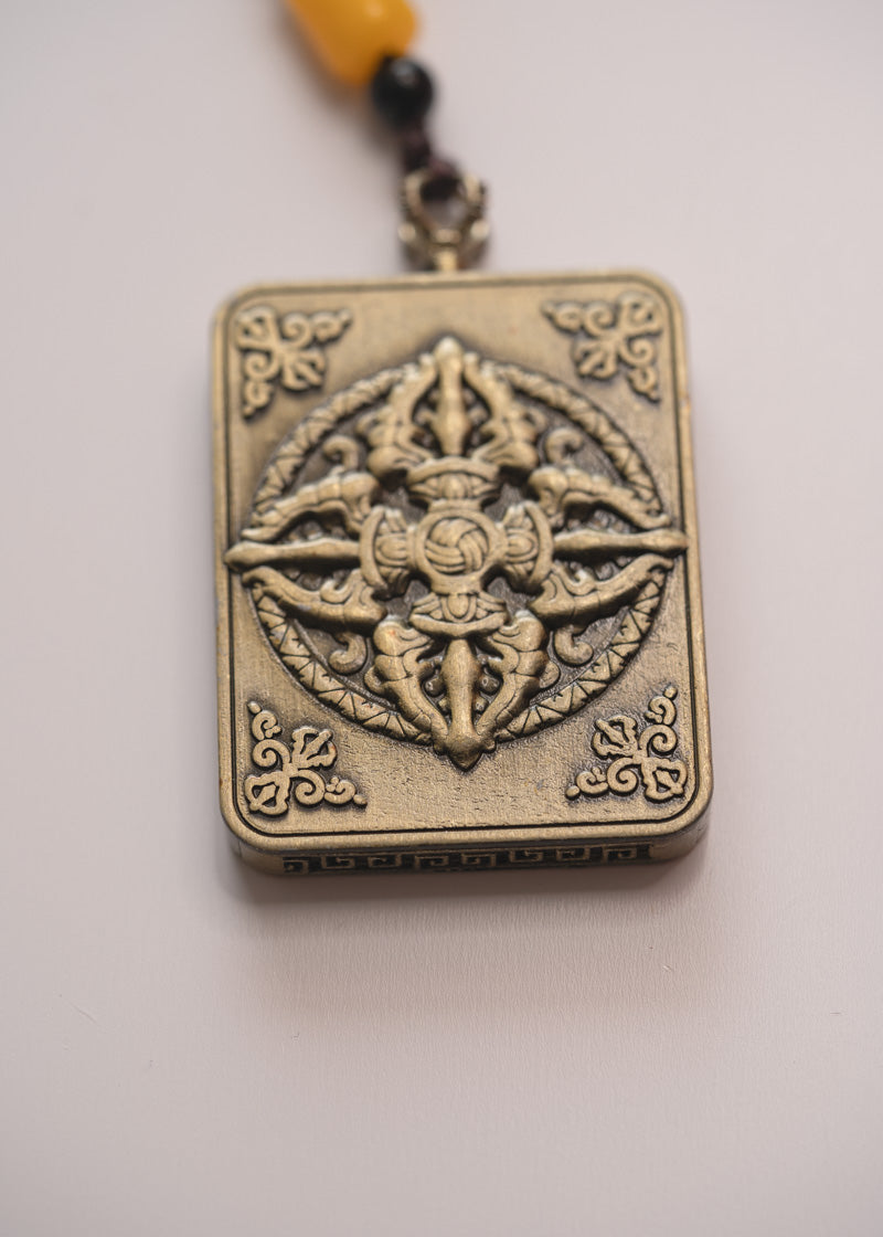 Mahakala Ghau Thangka Locket