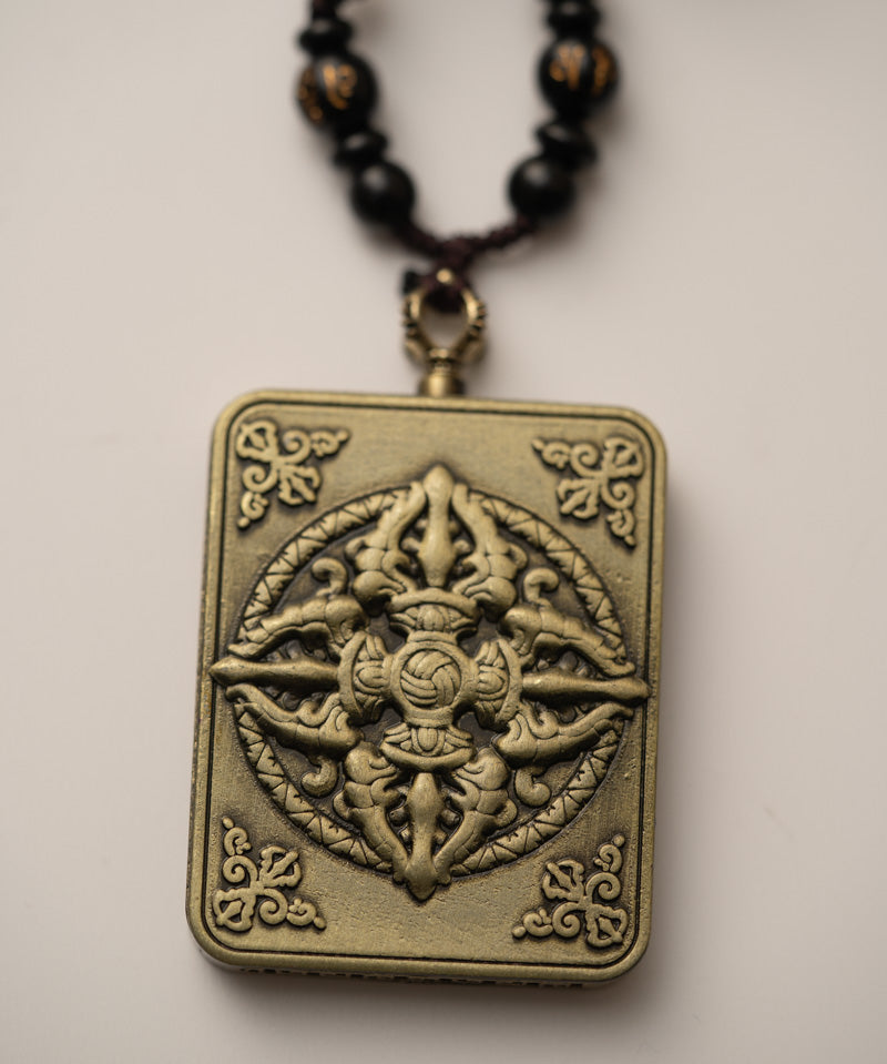 Mahakala Ghau Thangka Locket