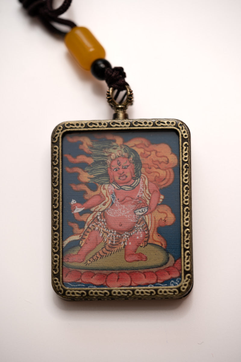 Troma Nagmo Ghau Thangka Locket
