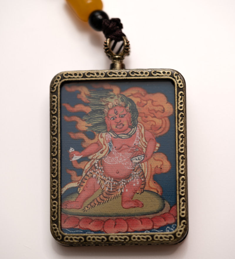 Troma Nagmo Ghau Thangka Locket
