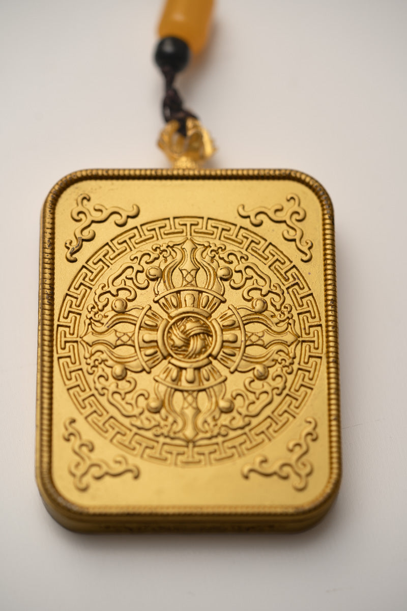White Tara Ghau Thangka Locket
