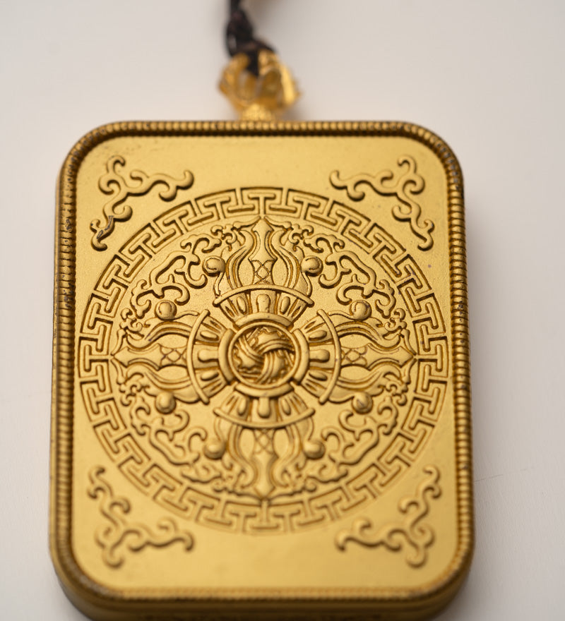 White Tara Ghau Thangka Locket
