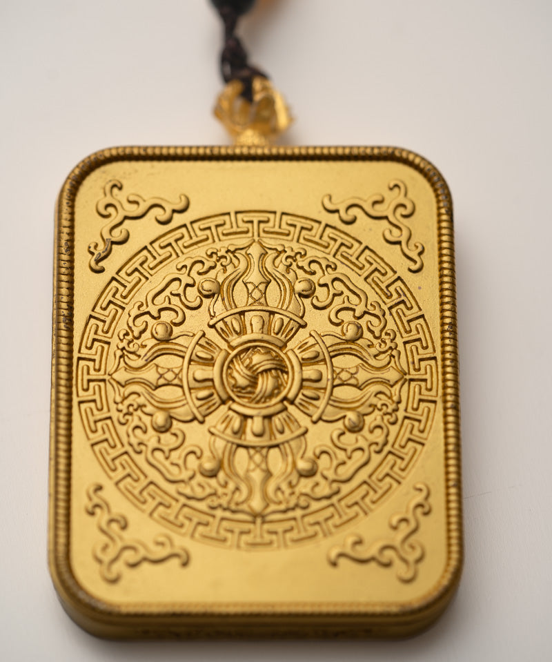 White Tara Ghau Thangka Locket