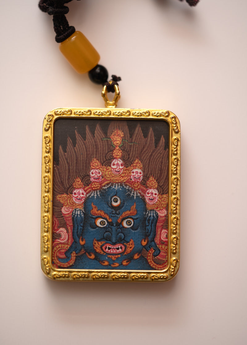  Mahakala Ghau Thangka Locket