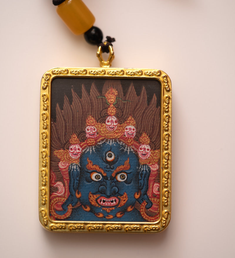  Mahakala Ghau Thangka Locket