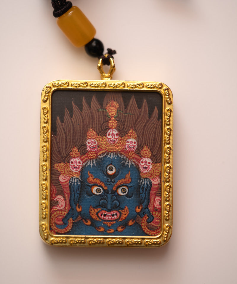  Mahakala Ghau Thangka Locket