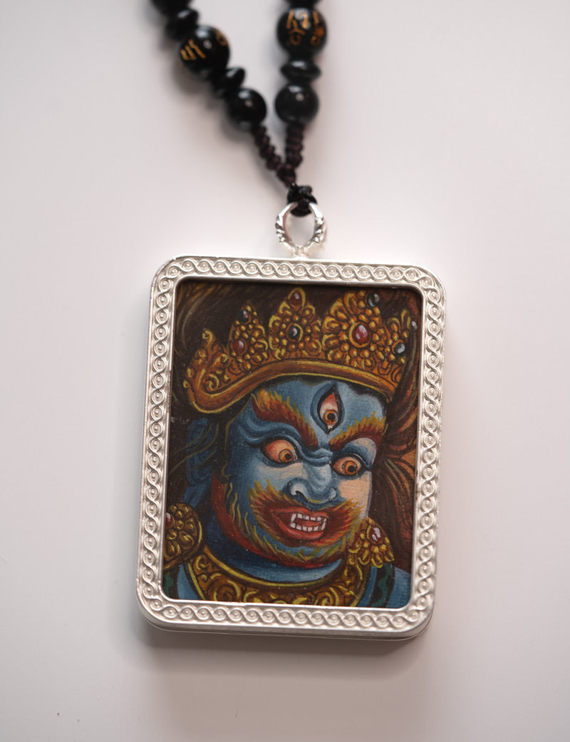 Mahakala Ghau Thangka Locket