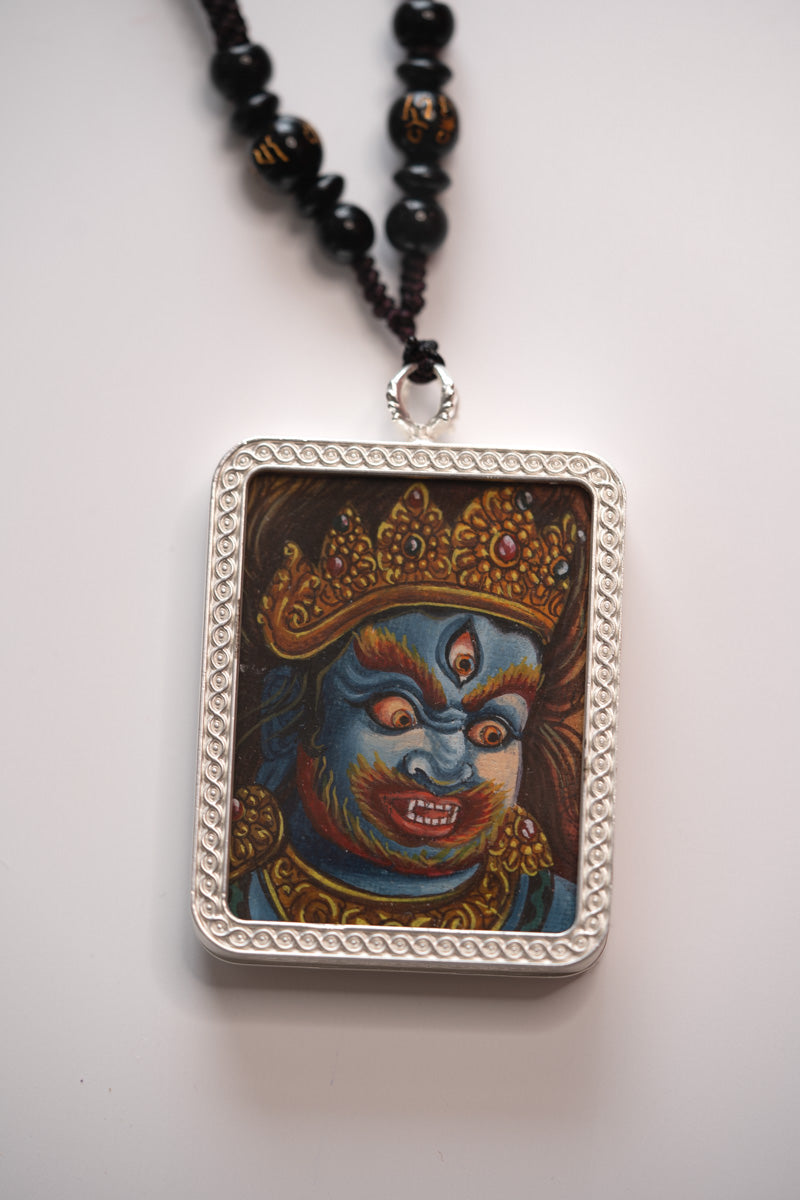 Mahakala Ghau Thangka Locket