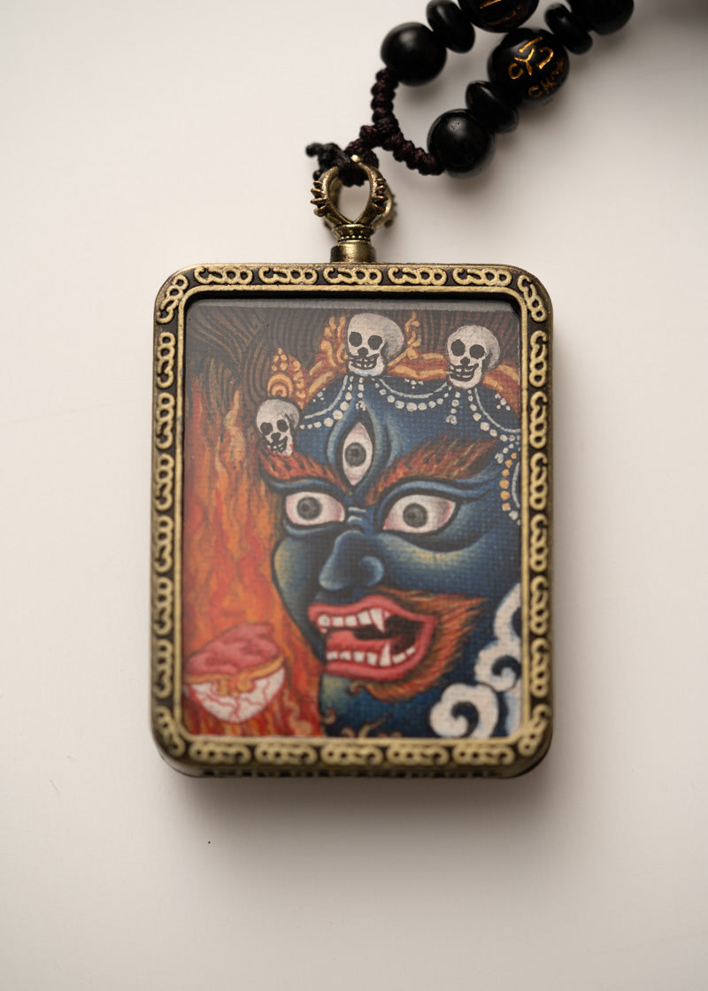 Mahakala Ghau Thangka Locket