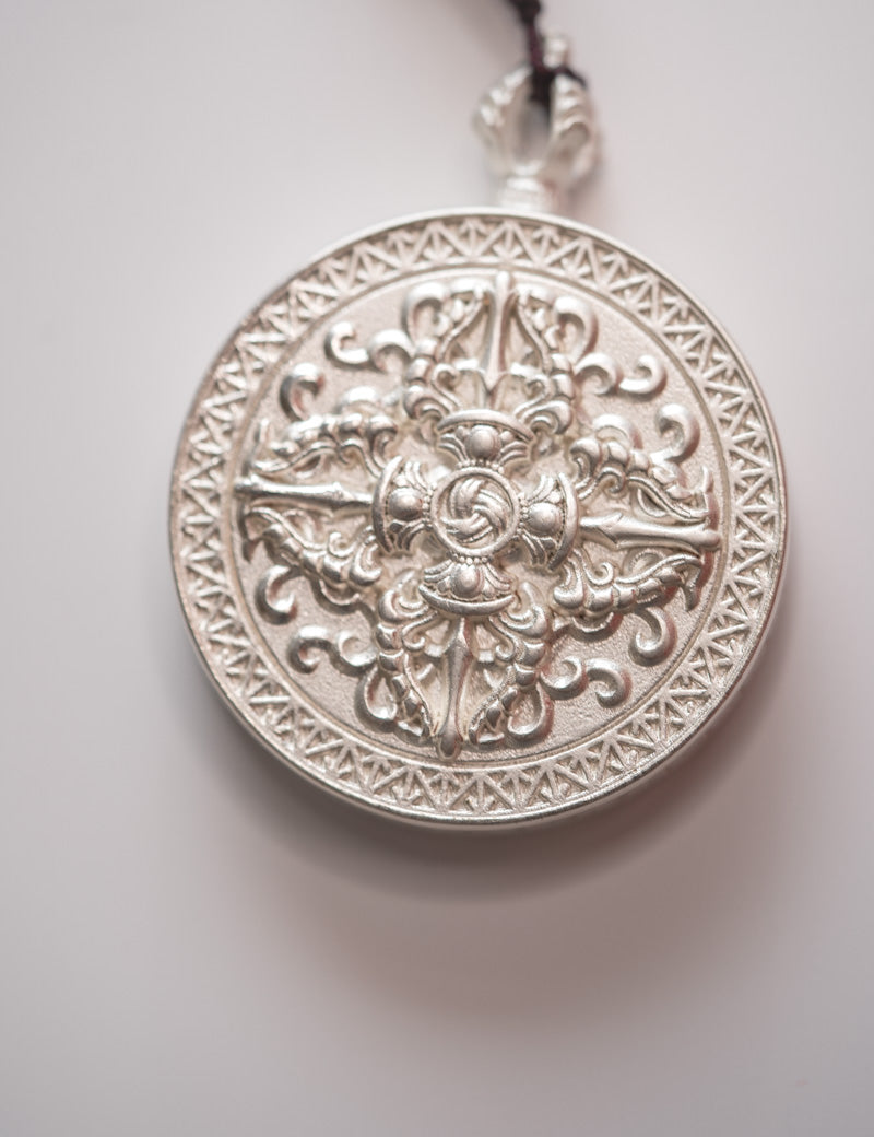Om Mantra Thangka Locket