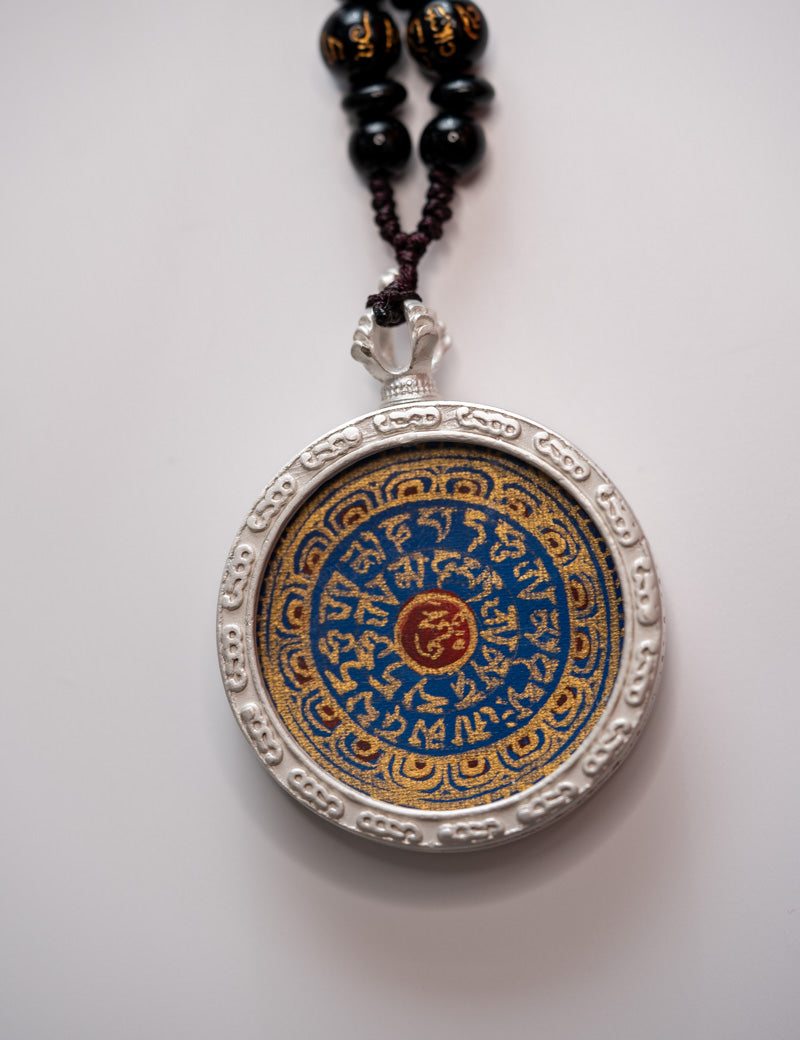 Om Mantra Thangka Locket
