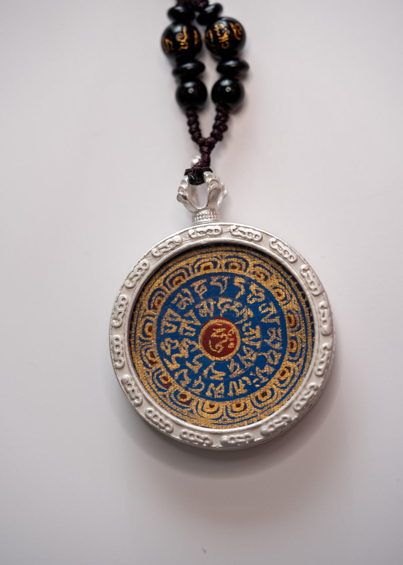 Om Mantra Thangka Locket