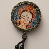 White Tara Ghau Thangka
