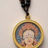 White Tara Ghau Thangka