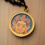 Zambala Ghau Thangka Locket - Wealth Deity