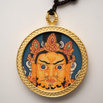 Zambala Ghau Thangka Locket - Wealth Deity