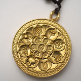 Zambala Ghau Thangka Locket - Wealth Deity