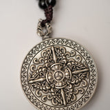 Zambala Thangka Round Locket