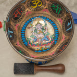 Hindu Ganesh Singing Bowl with Mantra for Good luck & new beginning
